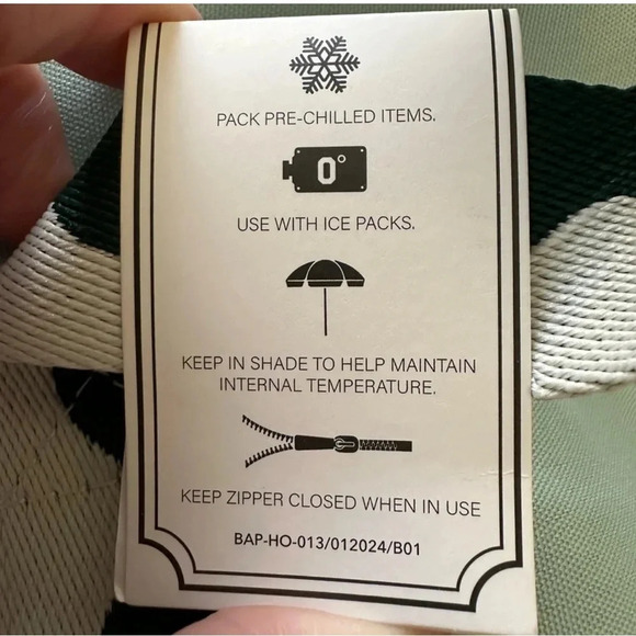 Business and pleasure cooler Tote - Picture 4 of 7